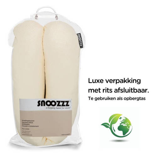 Snoozzz Voedingskussen Ecru | Voedingskussen van