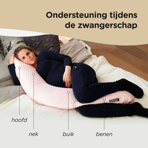 Snoozzz Voedingskussen Hope Rood | Voedingskussen van