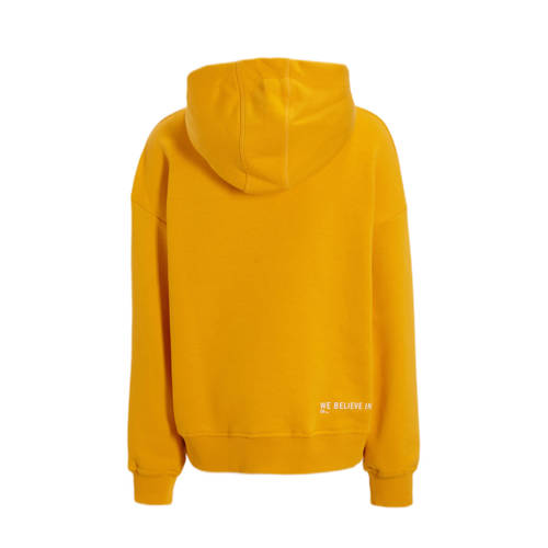LTB hoodie SUMOYA met printopdruk goudgeel Sweater Printopdruk 140