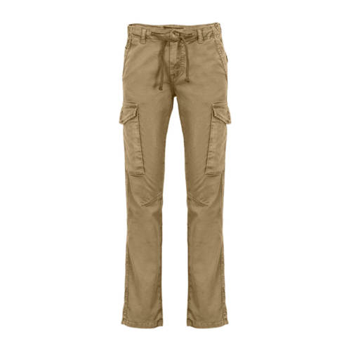LTB slim fit broek GEBOZO beige Jongens Stretchkatoen - 128
