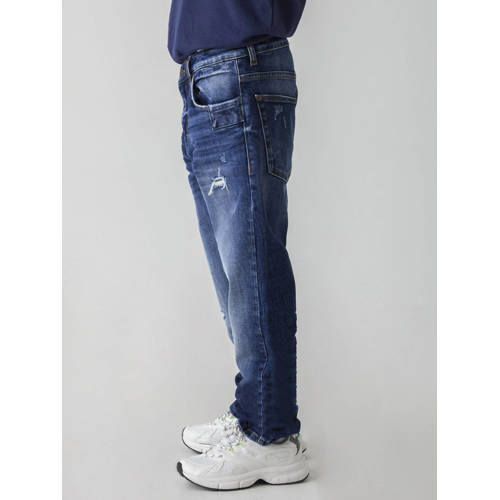LTB slim fit jeans FREY X B aquilo wash Blauw Jongens Denim Effen 134