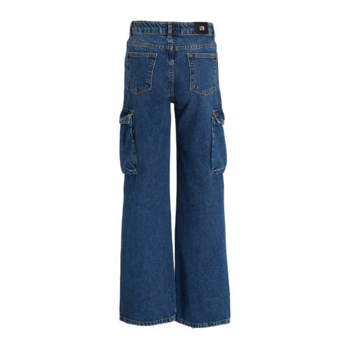LTB high waist loose fit jeans NILDA G elvira wash Blauw Meisjes Denim 128