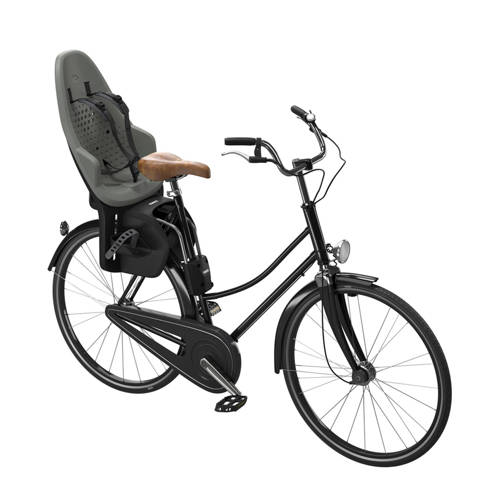 Thule Yepp 2 Maxi fietsstoeltje Frame Montage Agave + extra adapter Fietsstoeltje achter Groen