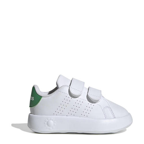 adidas Sportswear Advantage CF sneakers wit/groen Jongens/Meisjes Synthetisch