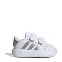 thumbnail: Witte jongens en meisjes adidas Sportswear Grand Court 2.0 sneakers matzilver van imitatieleer/voering: mesh/voetbed: eva 