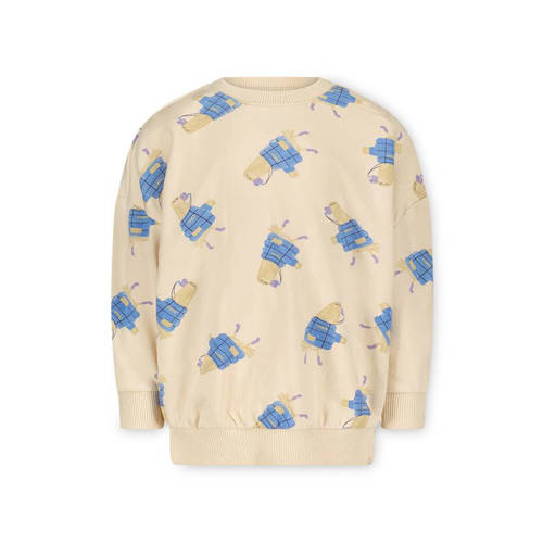 The New Chapter sweater met all over print ecru All over print 