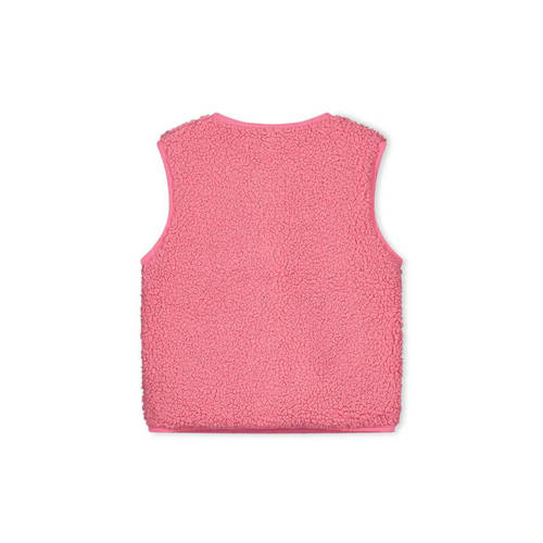 The New Chapter gilet roze Meisjes Teddy Ronde hals 104