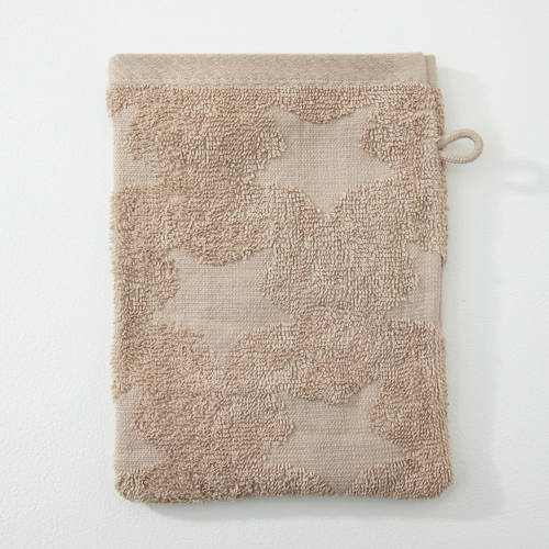 NOUS Kids washand Sterren (set van 3) (15x21 cm) Washandje Beige