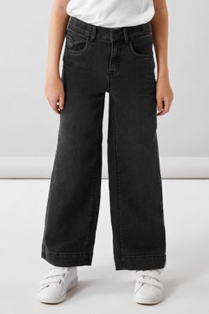 wide leg jeans NKFROSE black denim