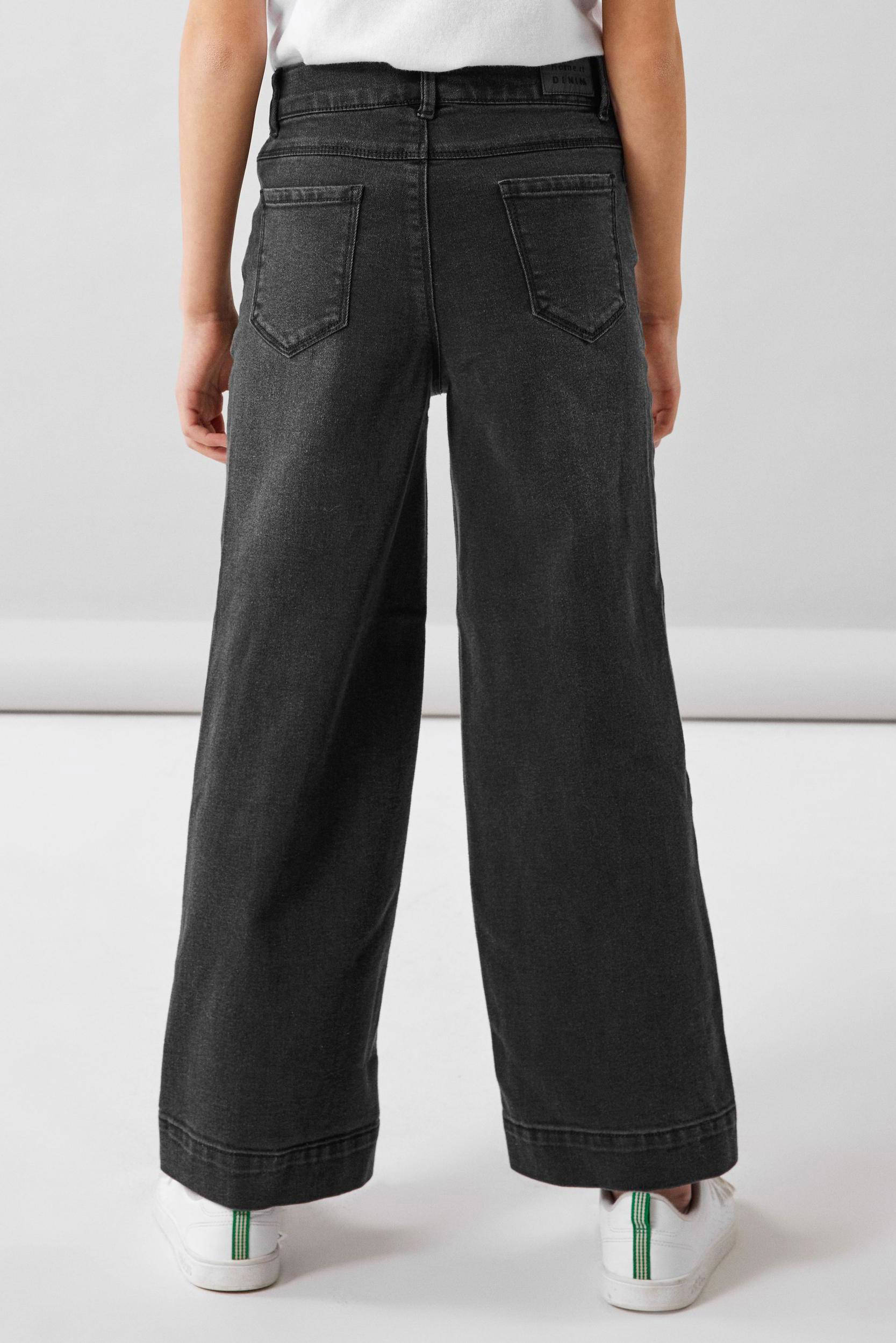 NAME IT KIDS wide leg jeans NKFROSE lila