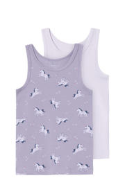 thumbnail: NAME IT MINI hemd NMFTANK TOP UNICORN - set van 2 lila/paars