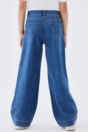 thumbnail: NAME IT KIDS wide leg jeans NKFROSE medium blue denim