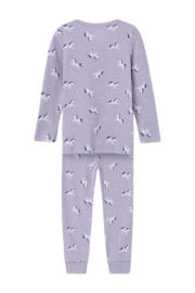 thumbnail: NAME IT MINI pyjama NMFNIGHTSET UNICORN lila