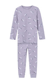 thumbnail: NAME IT MINI pyjama NMFNIGHTSET UNICORN lila