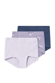 thumbnail: NAME IT MINI hipster NMFTIGHTS - set van 3 paars/lila