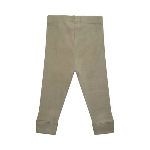 Sofie Schnoor Petit by baby slim fit broek olijfgroen Jongens Meisjes Stretchkatoen 56