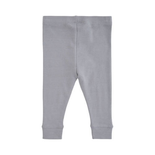 Sofie Schnoor Petit by baby slim fit broek grijsblauw Jongens Meisjes Stretchkatoen 56