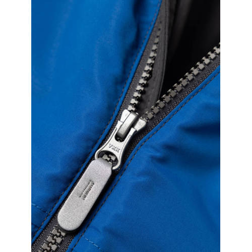 name it MINI gewatteerde winterjas NMMMAX van polyester hardblauw zwart 80