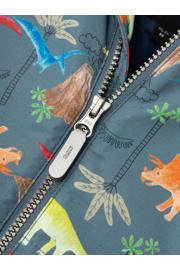 thumbnail: NAME IT MINI gewatteerde winterjas NMMMAX HAPPY DINO van polyester blauw/multicolor