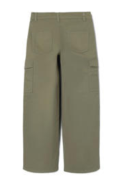 thumbnail: NAME IT KIDS wide leg cargobroek NKFROSE army groen