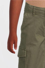thumbnail: NAME IT KIDS wide leg cargobroek NKFROSE army groen