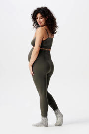 thumbnail: Noppies maternity high waist skinny zwangerschapslegging Reva olifgroen