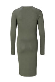 thumbnail: Noppies maternity zwangerschaps- en voedingsjurk Zane olijfgroen