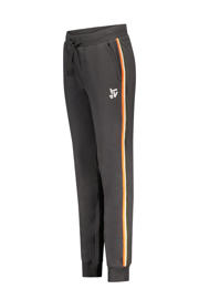 thumbnail: TYGO & vito slim fit broek Bas met zijstreep antraciet
