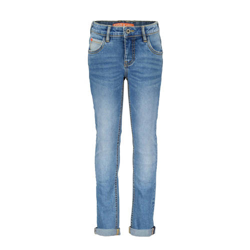 TYGO & vito skinny jeans Selle medium used Blauw Jongens Stretchdenim Effen
