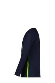 thumbnail: TYGO & vito longsleeve Mason met printopdruk donkerblauw