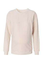 thumbnail: Noppies maternity zwangerschaps- en voedingssweater Lesy offwhite