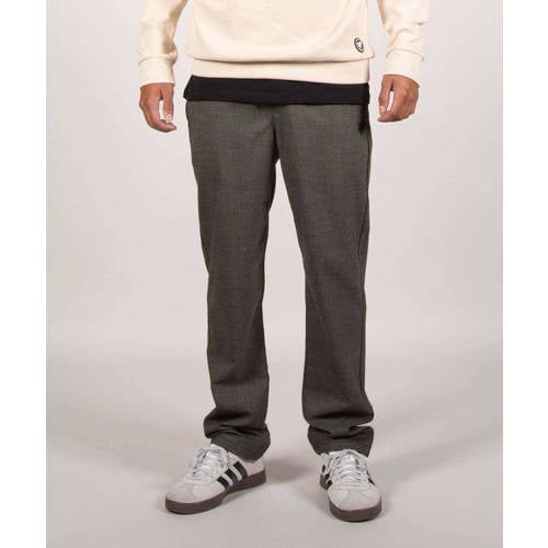 Bellaire regular fit broek donkerbruin Jongens Sweat - 122/128