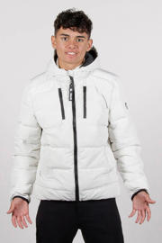 thumbnail: Bellaire gewatteerde winterjas van polyester wit