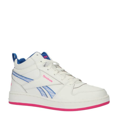 Reebok Classics Royal Prime 2.0 sneakers wit/blauw/rood Jongens/Meisjes Imitatieleer