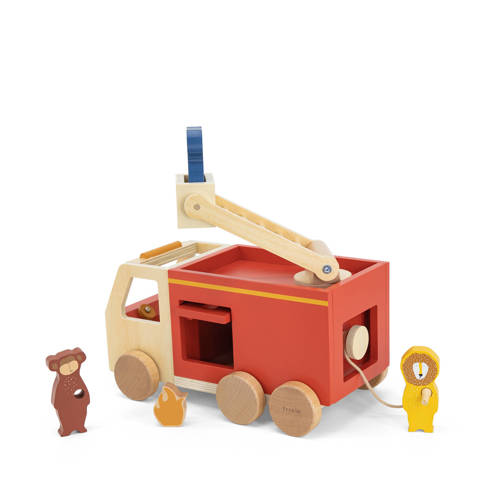 TRIXIE brandweerwagen Speelvoertuig | Speelvoertuig van