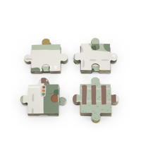 thumbnail: Trixie stratenpuzzel met accessoires blokpuzzel 32 stukjes