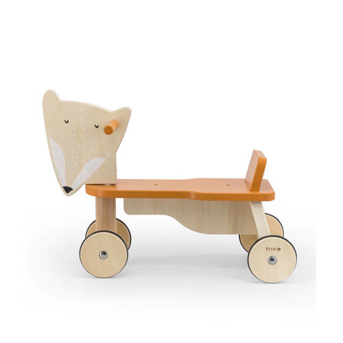 Trixie fiets 4 wielen Mr. Fox Loopfiets Ecru | Loopfiets van Trixie