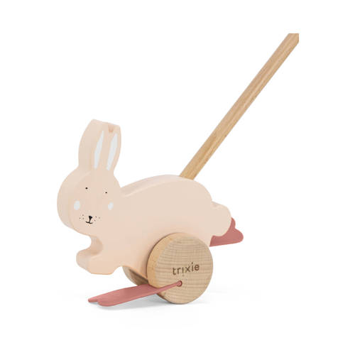 TRIXIE duwstok Mrs. Rabbit Loopwagen | Loopwagen van