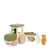 thumbnail: Trixie  tractor met aanhangwagen