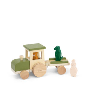  tractor met aanhangwagen