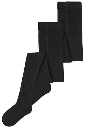 maillot NKNPANTYHOSE - zwart (set van 2)