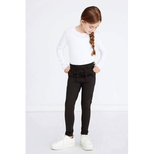 NAME IT KIDS broek NKFIDA zwart Meisjes Viscose Effen