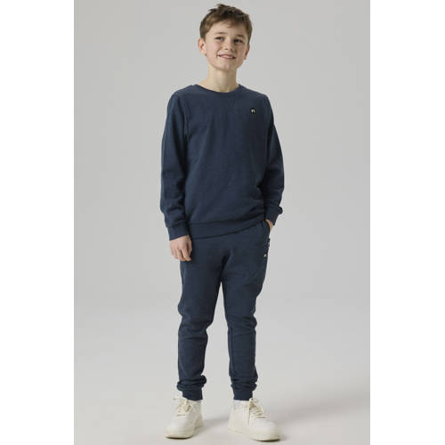 NAME IT KIDS joggingbroek donkerblauw Jongens Sweat Effen - maat 134 afbeelding
