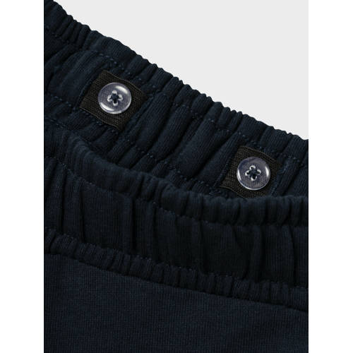 NAME IT KIDS cargobroek NKMOLLIE donkerblauw Jongens Sweat Effen