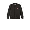 NAME IT KIDS sweatvest met printopdruk zwart