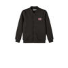 NAME IT KIDS sweatvest NKMNOMATO met printopdruk zwart