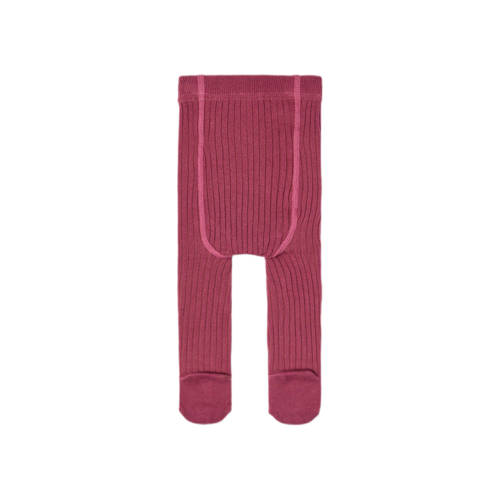 LIL' ATELIER BABY NBFILSO maillot donkerroze Meisjes Katoen Effen 62 68