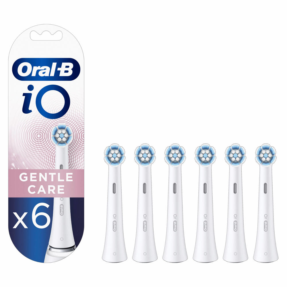 Oral-B iO Gentle Care opzetborstels wit - 6 stuks