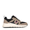 Bruin met combinatie