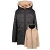 Cars reversible winterjas met teddy beige/zwart